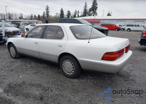 1991 Lexus Ls 400 z USA, uszkodzony, nr VIN JT8UF11E9M0085148